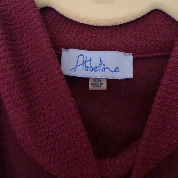 Abbeline Merlot dress XS - Picture 2 of 3